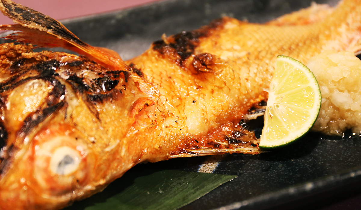 季節の魚の焼きもん